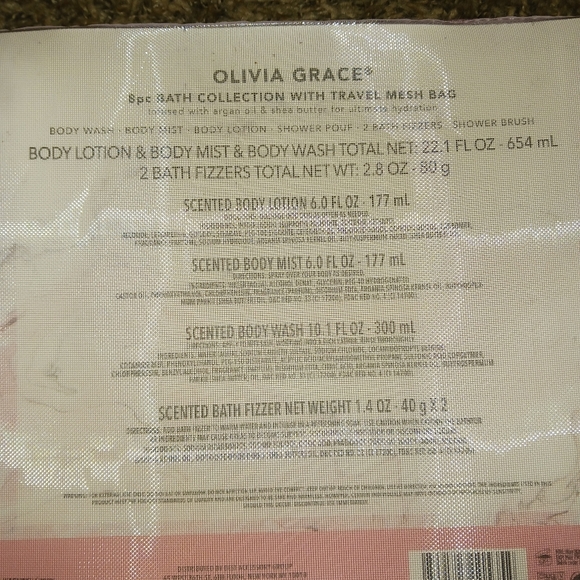NWT! OLIVIA GRACE ROSE Beauty Set - Picture 7 of 8